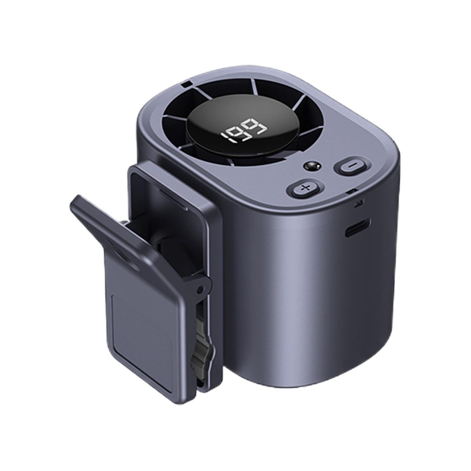 Ventilador personal de clip de alta velocidad y 6.8 pulgadas con hardware de refrigeración