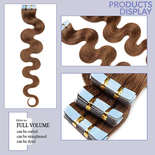 Elailite Extension Adesive Capelli Veri Biadesivo