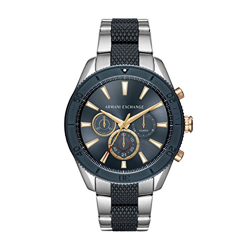 Armani Exchange Men's AX1815 Analog Display Analog Quartz Blue Watch