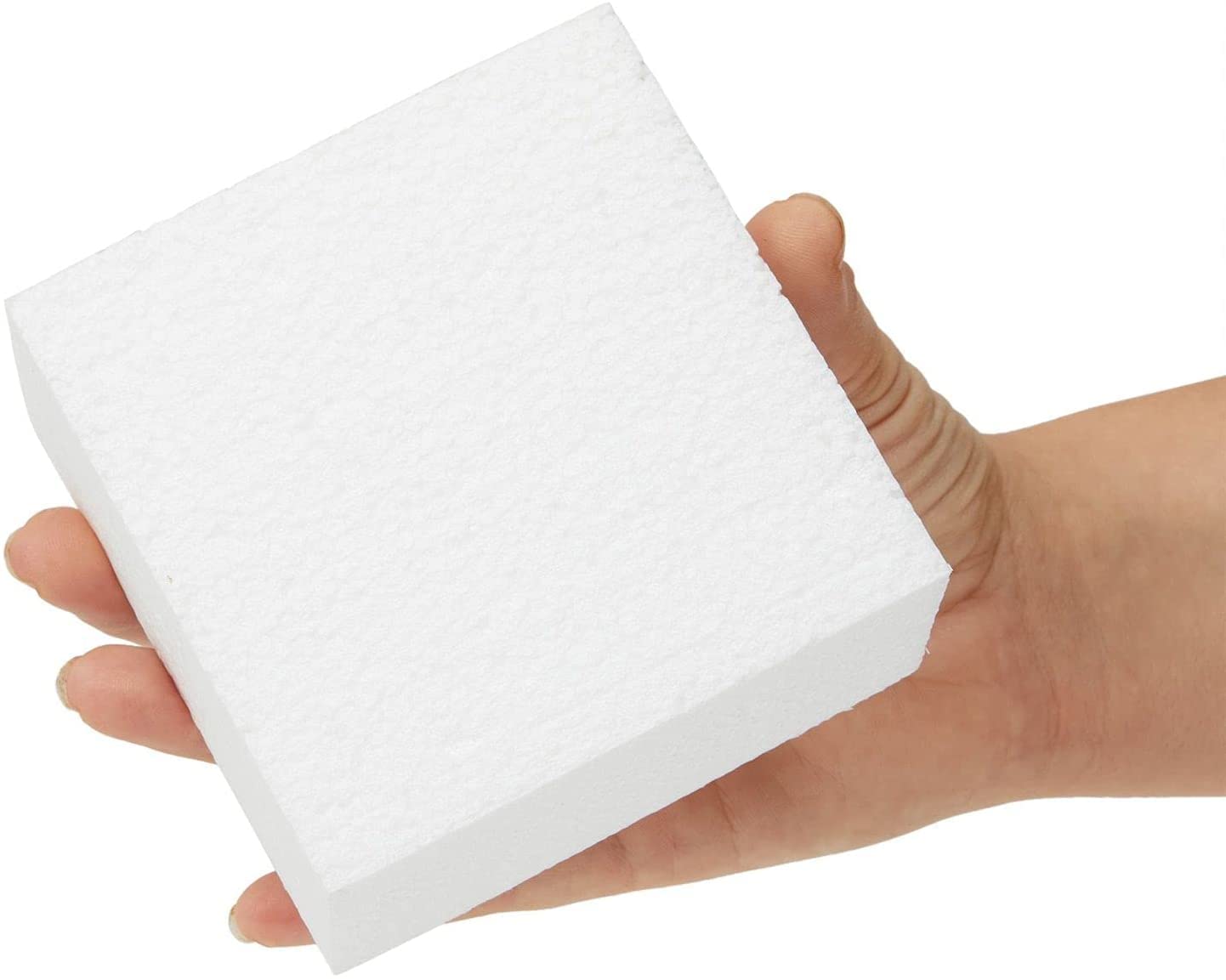 Blocchi Di Schiuma Per Fai Da Te - Cubi 10x10x10 Cm In Polistirolo Per Decorazioni E Lavori Creativi - Foto 6