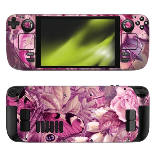 Autocollant Steam Deck LebensArt Papillon Romance Skin en Vinyle Art