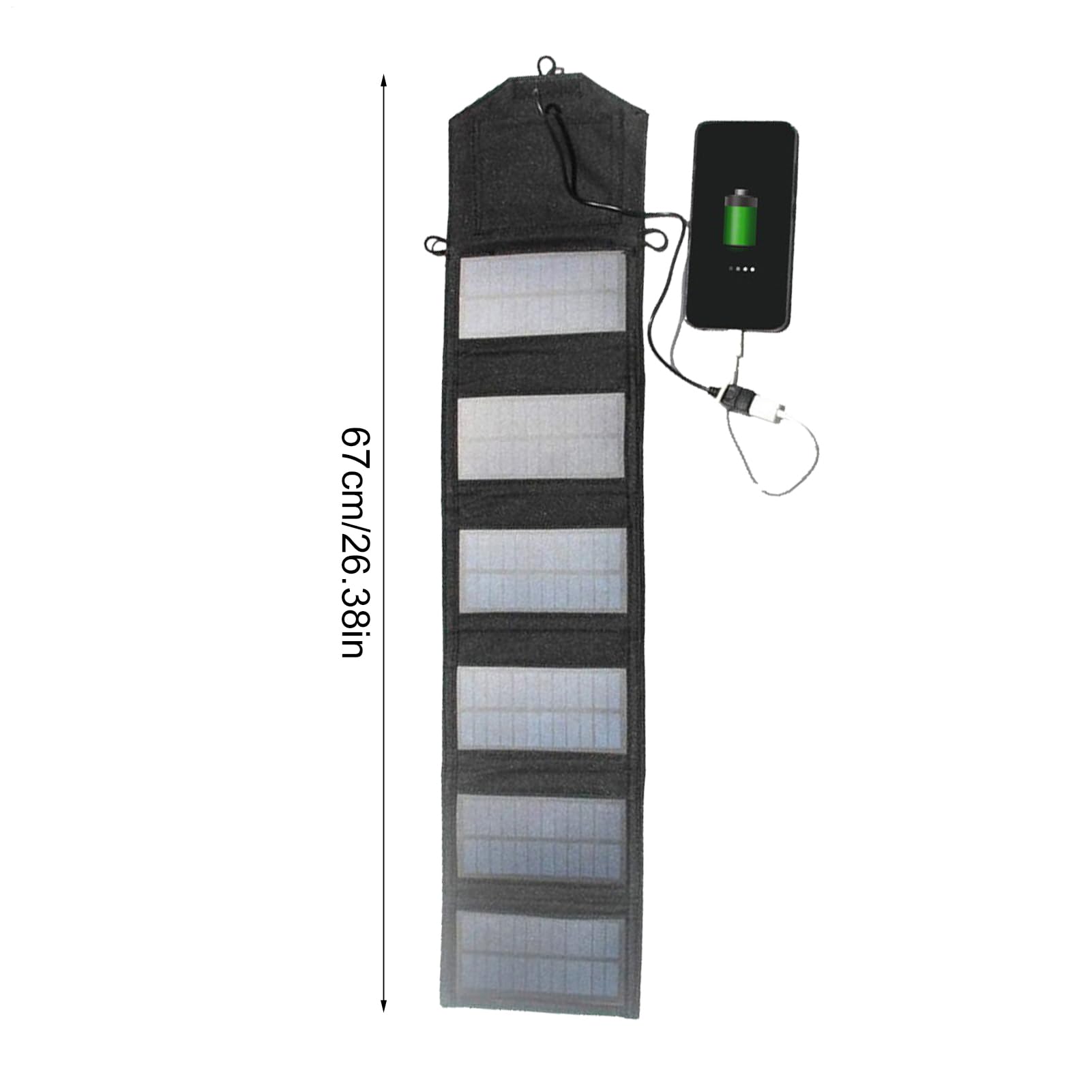 Składane panele słoneczne, 72 W, podróżny generator paneli słonecznych, kontroler ładowania, lekki, wodoodporny falownik do kampera, balkonu, wędrówek z plecakiem, do domu, na zewnątrz, podróż
