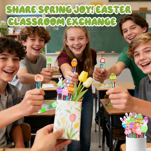 Save 41% on 30 Pcs Easter Multicolor 4-in-1 Fun Pens
