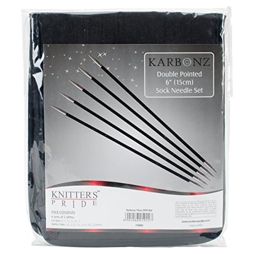 Knitter's Pride KP110604 Karbonz Double Pointed Needles Socks Kit
