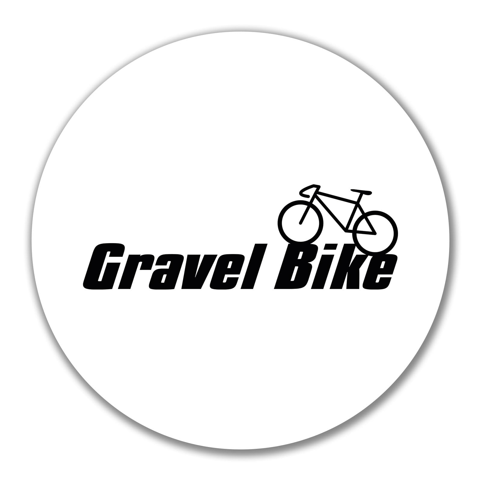 Huuraa Aufkleber Gravel Bike Fahrrad Geschenk