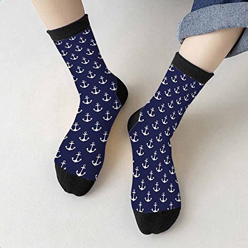 Image of Crew Socks for Woman Size 6-8 Tropical Wildlife Bright Teal Girls Socks