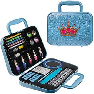 Toysical Nail Art Kit for Girls - Girls Nail Polish Sets for Kids or Tweens - Non Toxic Nail Gift Set - Top Birthday Gift for Ages 6, 7, 8, 9, 10, 11, 12 Year Old Children or Pre-Teen Girls
