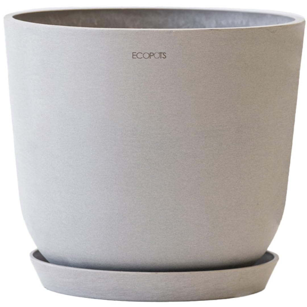 Amazon.co.jp: ECOPOTS Oslo 8号 直径24cm 植木鉢 おしゃれ 軽量 大型