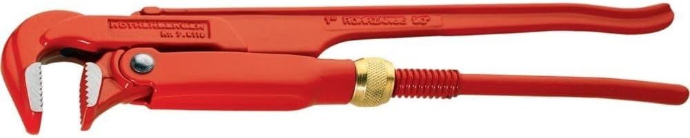 Rothenberger 7.0110X Pipe wrench 90G. 1", Red