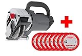 Juego del producto: 1.700 W rozadora con arranque suave + 8 más alta calidad de diamante Discos de corte Ø150 mm