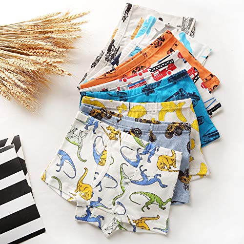 Little Boys Soft Cotton Briefs Toddler Kids Underwear Various cute patterns 6-8-9Pack,size:2-3T 3-4T 4-5T 5-6years 7-8years4