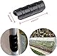 Mtsooning 20 Stück Gewächshaus-Klemmen, Pflanzenclips, 25 mm, Folienreihenabdeckung, Netz, Tunnel, Reihen-Clip, Gewächshausrahmen, Rohrfolien-Clip-Klemmverbinder-Set