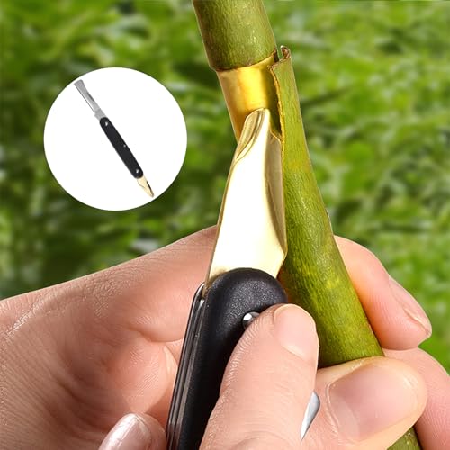 Cuchillo de injertos para jardinería y poda multifuncional miniatura 7