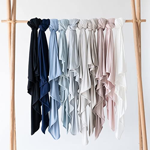 Image of KYTE BABY Rayon Made from Bamboo Swaddling Blanket (Cloud)