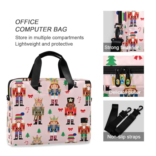 Bolso Porta Laptop Cruzado con Asa y Correa 15.6 Pulgadas miniatura 6