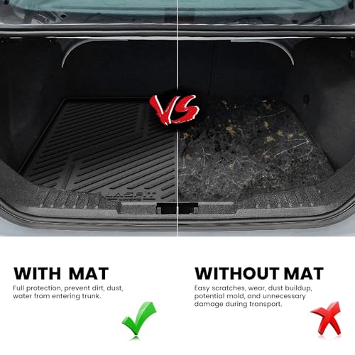 Image of LASFIT Cargo Mat for Ford Focus 2012-2018 Fit Sedan,Not Fit Hatchback