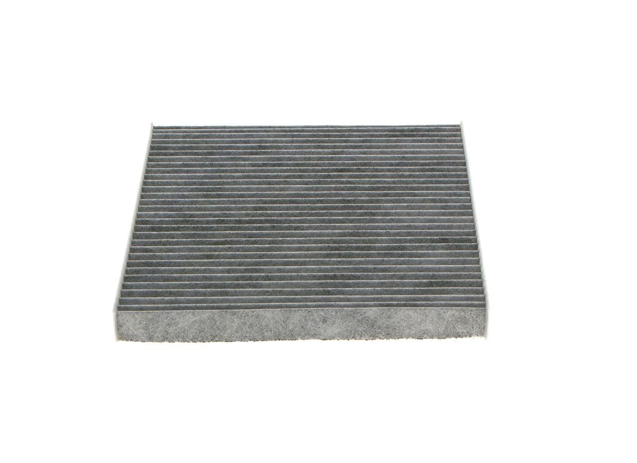 Bosch Filtro Abitacolo ai Carboni Attivi R5558, Filtro di Ricambio - Contro cattivi odori, polline e polvere per un'aria più pulita all'interno del veicolo