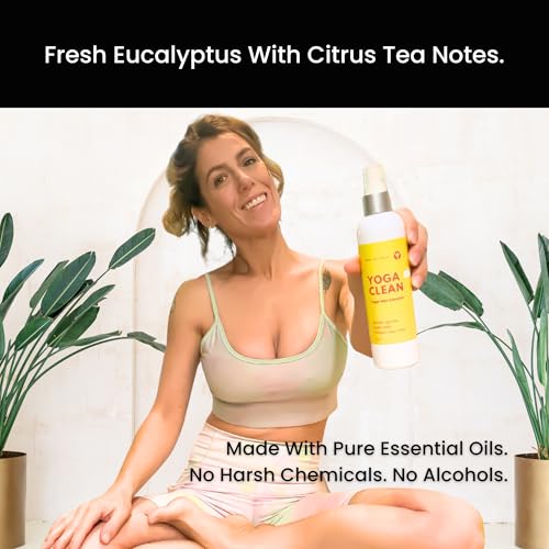 Image of Yoga Mat Cleaner Spray - Spa-Like Scent | Eco-Friendly Formula | Neutralizes Sweat & Odor | Helps Protect Your Mat | 8 oz | Plant-Based, Made in USA | Body By Yoga