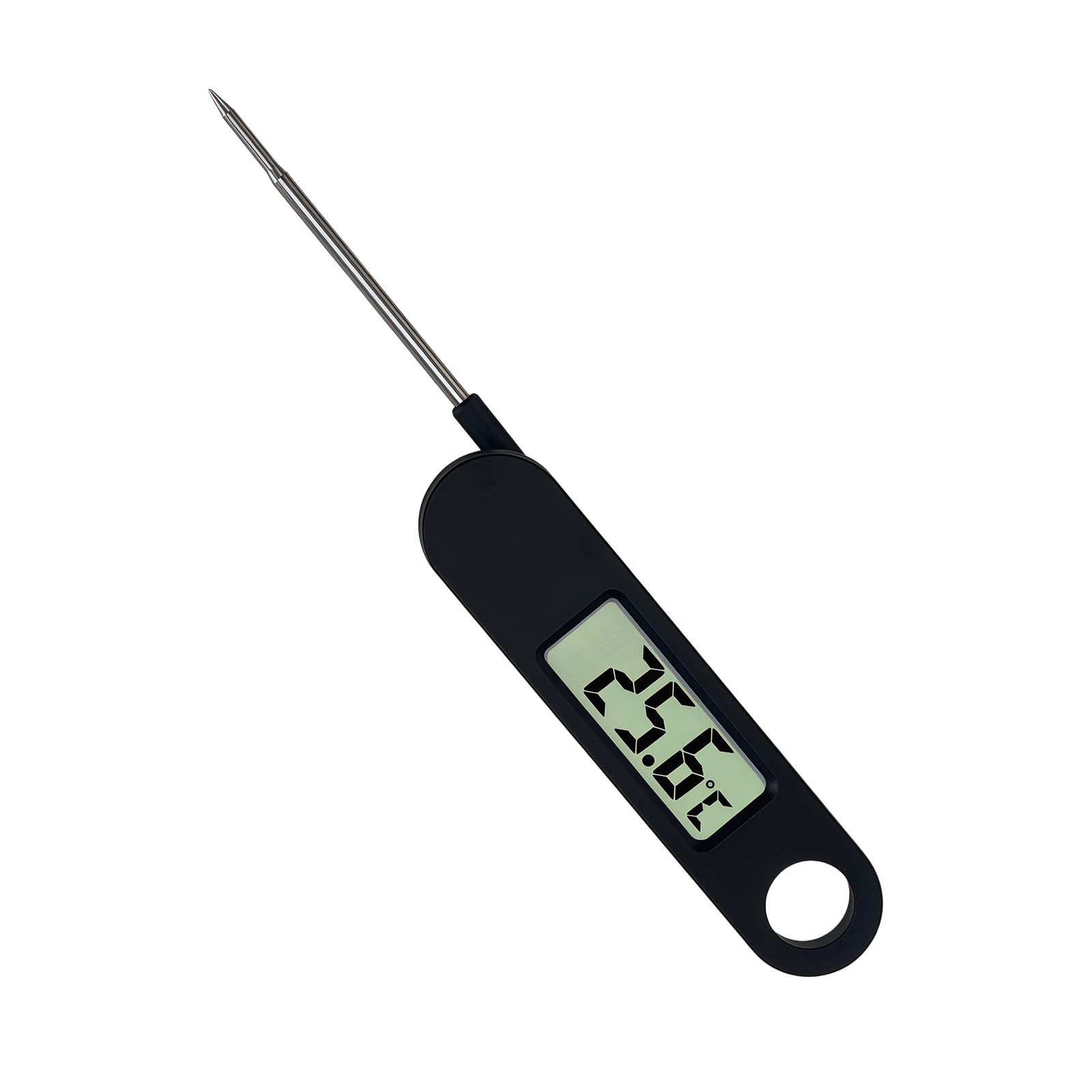 Buxuaaaa Light Portable Stainless Steel Probe Thermometers With Switches Function 115Mm Great For Chefs & Home Cooks Lcd Display Food Thermograph