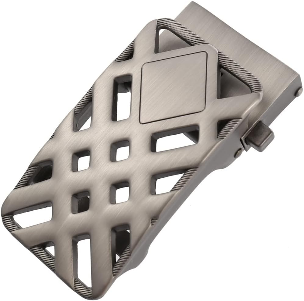 Men's Casual Belt Buckle Leather Pants Automatic Accessories