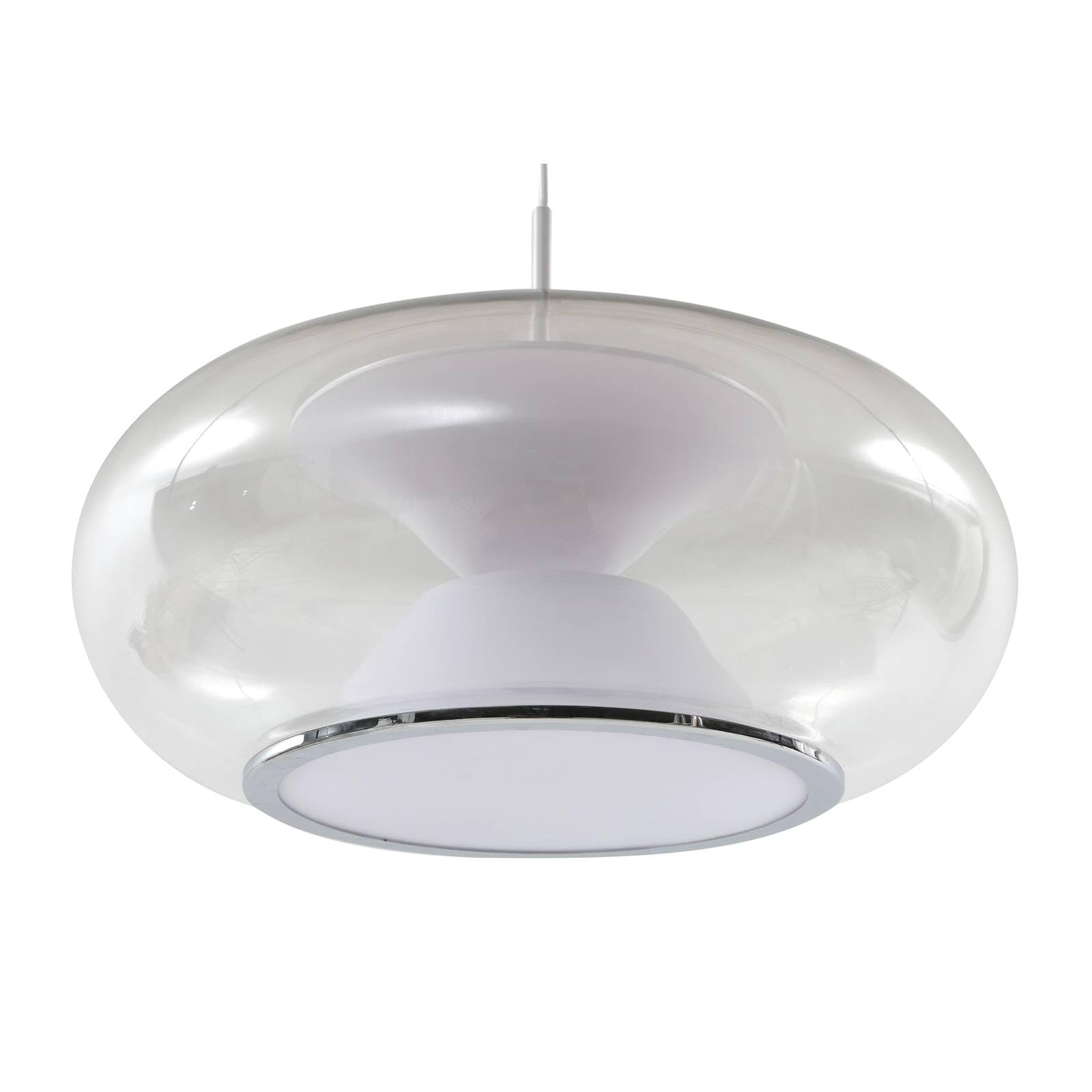Lampada a sospensione in vetro Bao | Westwing