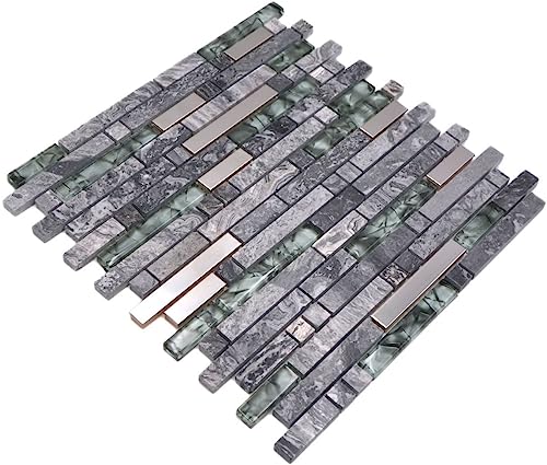 Mosaik Fliese Transluzent Edelstahl grau Verbund Glasmosaik Crystal Stein Stahl grau für WAND BAD WC DUSCHE KÜCHE FLIESENSPIEGEL THEKENVERKLEIDUNG BADEWANNENVERKLEIDUNG Mosaikmatte Mosaikplatte Mosaik Fliese Transluzent Edelstahl grau Verbund Glasmosaik Crystal Stein Stahl grau für WAND BAD WC DUSCHE KÜCHE FLIESENSPIEGEL THEKENVERKLEIDUNG BADEWANNENVERKLEIDUNG Mosaikmatte Mosaikplatte
