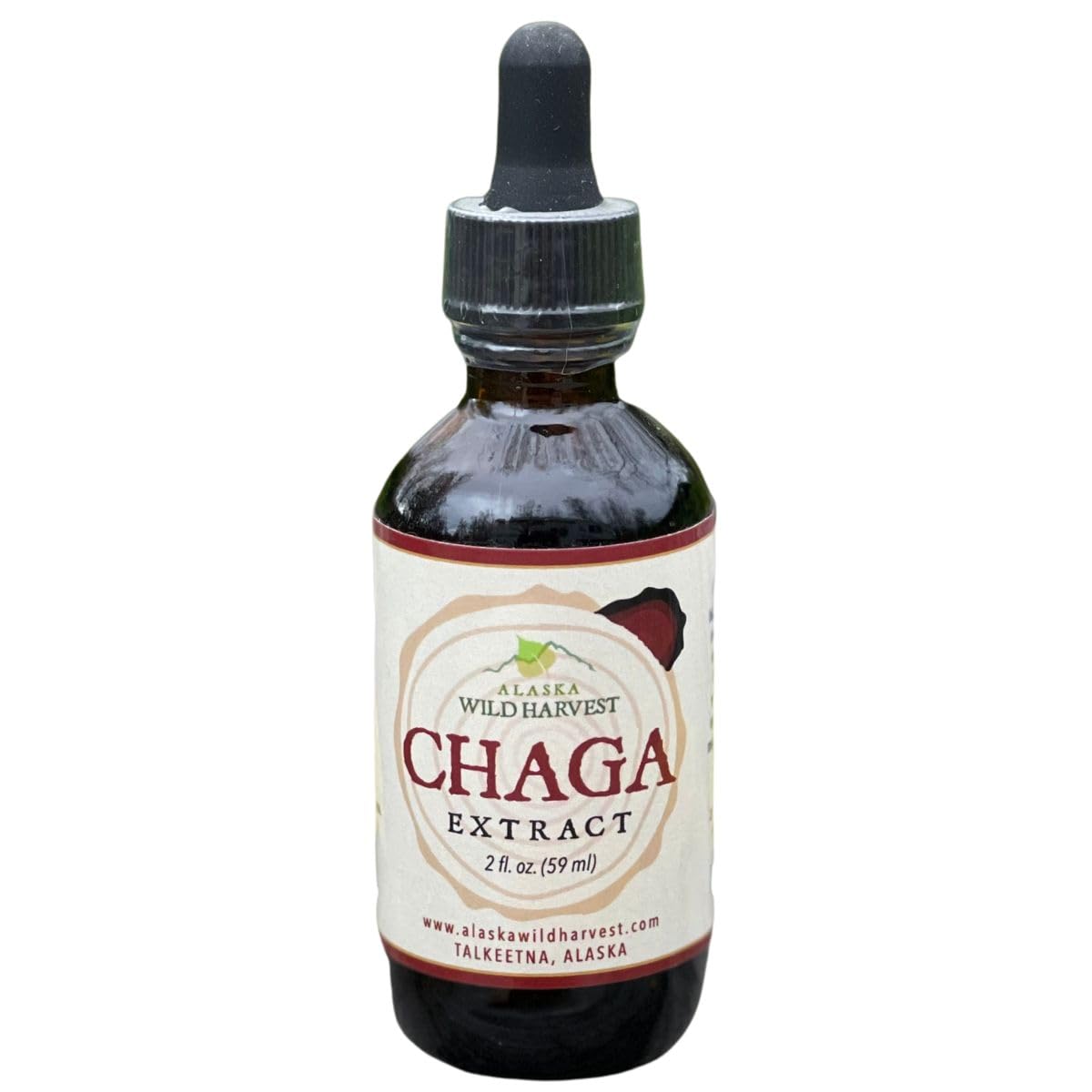 Chaga Extract 2 oz Dropper