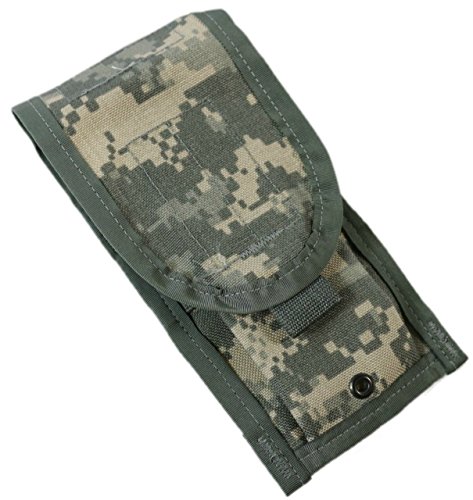 MOLLE II Official US Military Army ACU M4 2 Double Mag Ammo Pouch (ACU Camouflage)