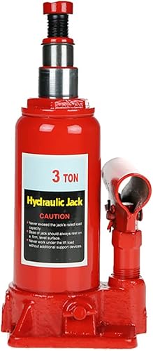 Miniatura 7 de Gato hidráulico vertical de 3 toneladas (6000 lb) para mantenimiento de neumáticos de automóvil Gato hidráulico manual para uso en automóvil