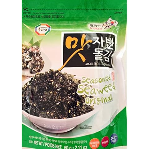 Seasoned Laver with Sesame 60g (Seaweed Rice Seasoning & Snack) Cover
