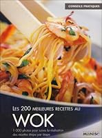 200 Meilleures Recettes au Wok 2841982718 Book Cover