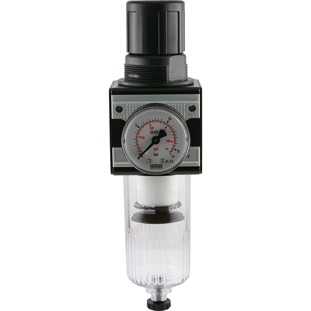 Fittingstore Druckregler Baureihe 0 – Vordruckabhängig, 600 L/min, G 1/8, 0,1 Bis 3 Bar, Für Druckluft & Neutrale Gase Druckregler G 1/8