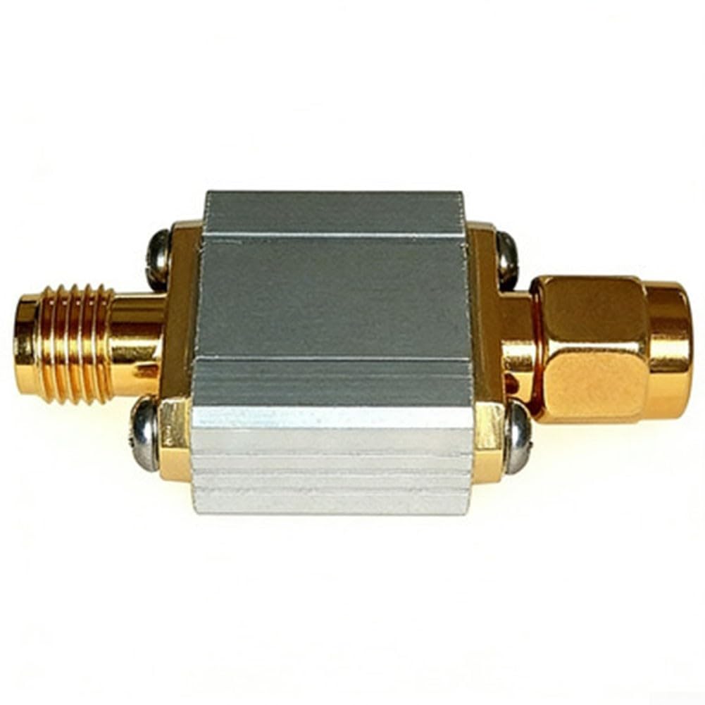 Filtro passa-banda da 5,8 GHz progettato per sistemi di trasmissione di immagini FPV e wireless con impedenza di 50 Ohm e interfacce maschio femmina