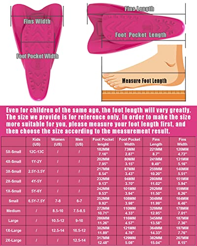 Wstoo Swimming Fins,Swimming Training Fins Short Blade Flippers Build Leg Strength,Silicone Swimming Flippers For Adults And Kids #TOP6