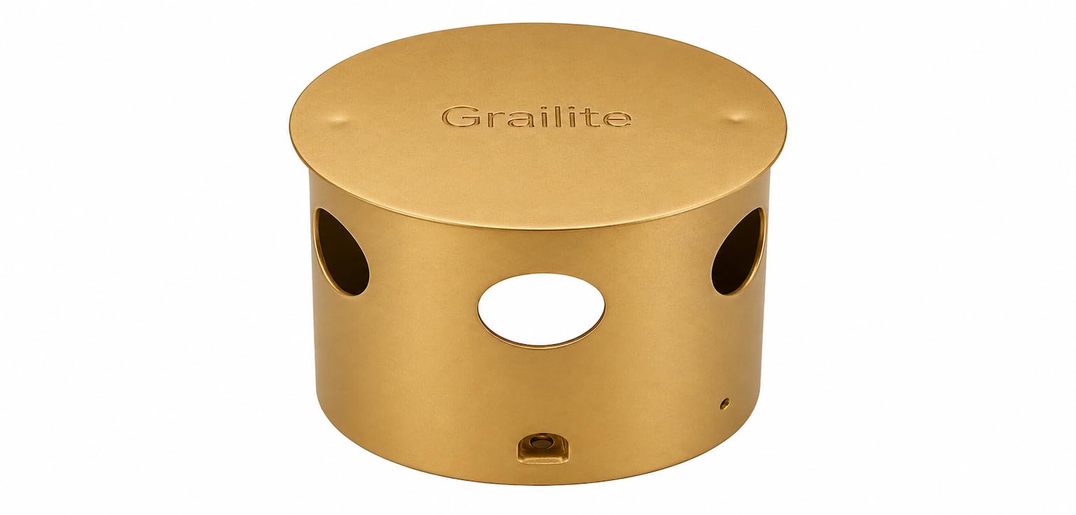 GOLD RANGE CONCEAL BOX 3 INCHES | Gold Finish, Concealment Design-image-35