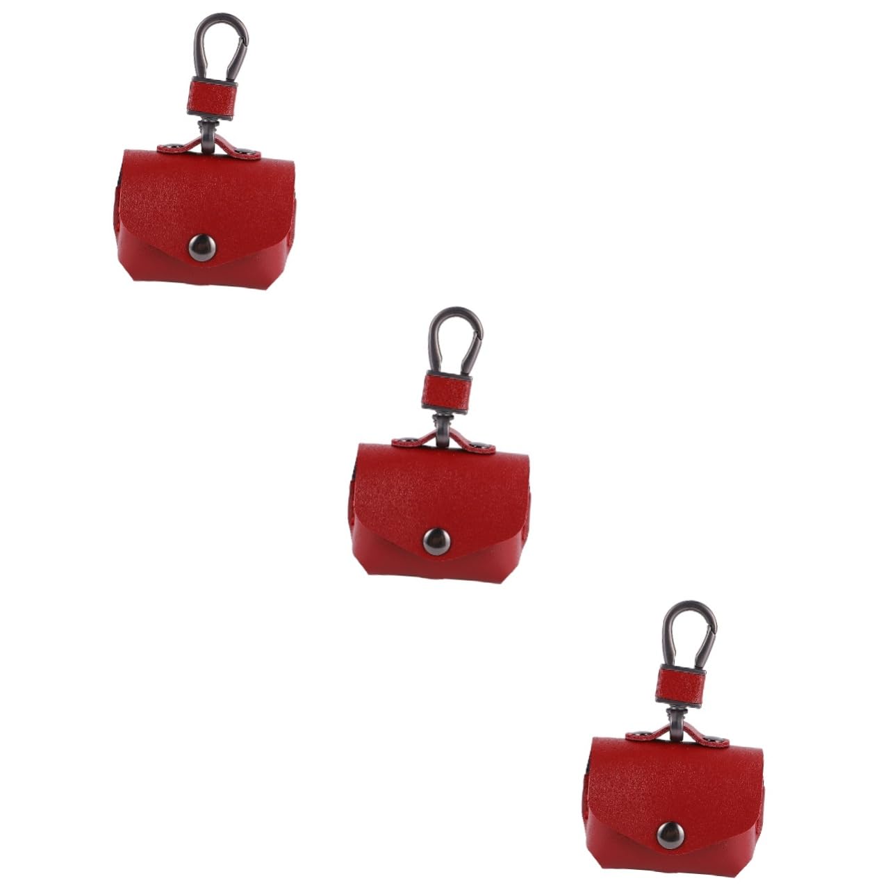 DOITOOL 3pezzi Per Custodia Auricolari Wireless Con Chiusura e Gancio Cover Protettiva Per Auricolari Compatibile