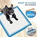 AUFORPET Puppy Pee Pad Holder Tray for Dogs, Thicker Silicone Pet Pee Mat for 22