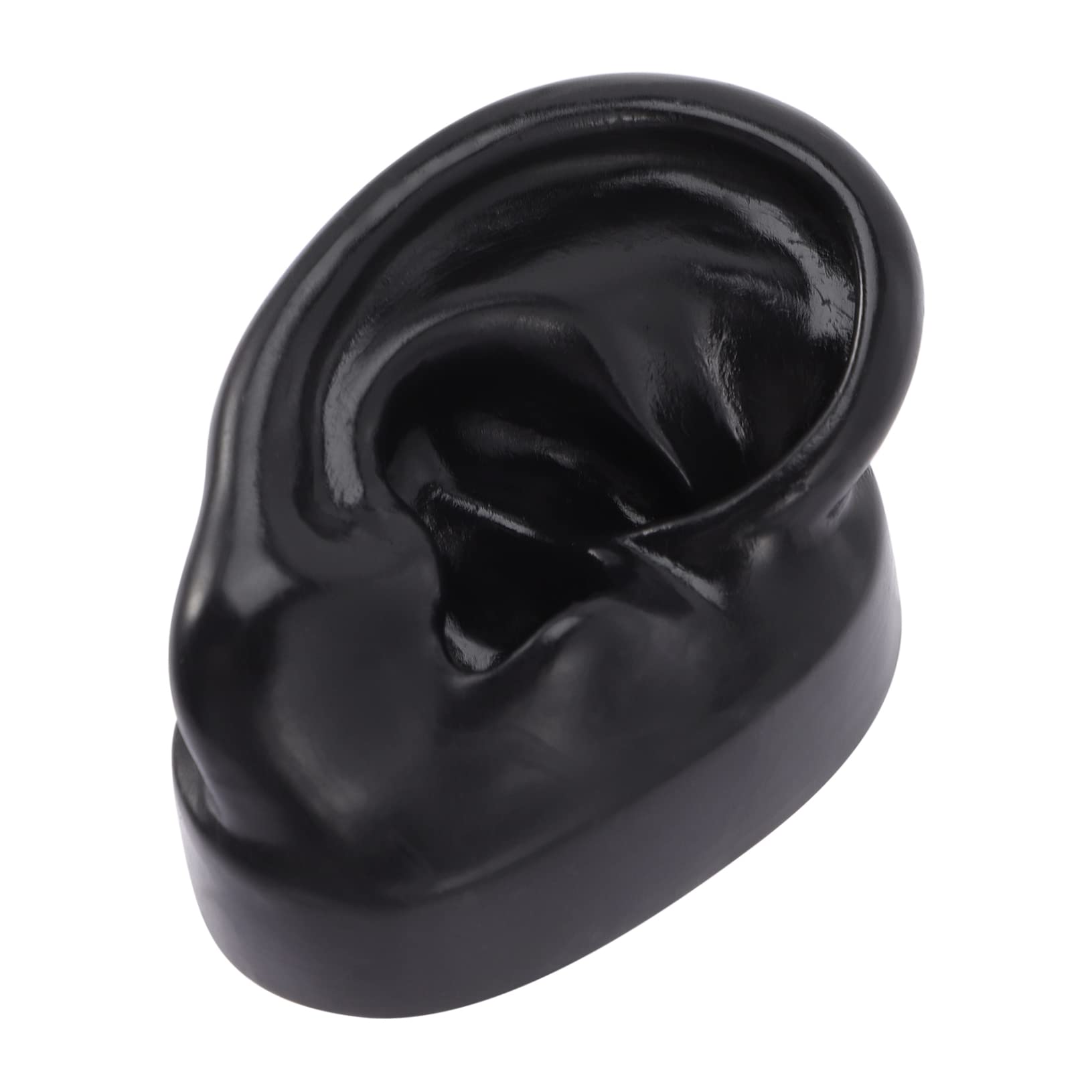 VILLCASE 5pcs Wide Uses Ear Model Jewelry Ear Piercing Studs School Clinic Tool Realistic Silicone