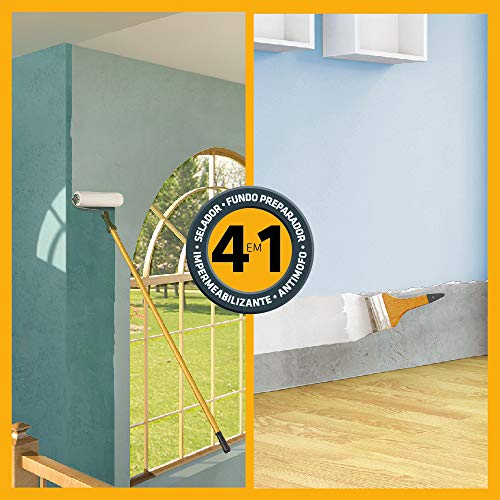 Sika Impermur, Produto 4 em 1, Para Tratamento de Paredes com Umidades, Anti-mofo, Alto Rendimento,