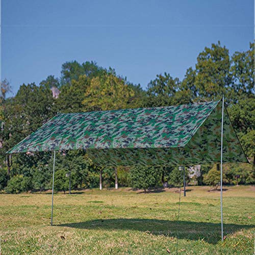 LetCart Tent Tarp - Waterproof UV protection Extra Heavy Duty Shade Sail Sun Canopy Outdoor, Multicolor, M - Image 3