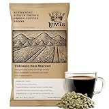 Leiva’s Unroasted Green Coffee Beans (1kg) – Volcanic San Marcos Single Origin Coffee w/Floral Notes – Washed, Shade Grown Organic Guatemala Beans – Lively Acidity, Whole Bean Unroasted Blend