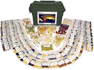 Survival Essentials 144 Variety Ultimate Heirloom Seed Vault for Survival and Preparedness - 23,335+ Non-GMO Heirloom Seeds Packed in Superior Ammo Can for Long-Term Storage and Maximum Shelf Life