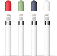 Vista 1 de FRTMA combo de 4 tapones para Apple Pencil de reemplazo (4 colores)