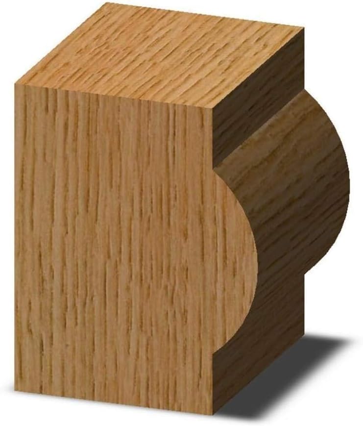 Whiteside Router Bits 1476 Oval Edge Bit with 3/4-Inch Bead, 3/16-Inch Depth and 1-1/4-Inch Cutting Length