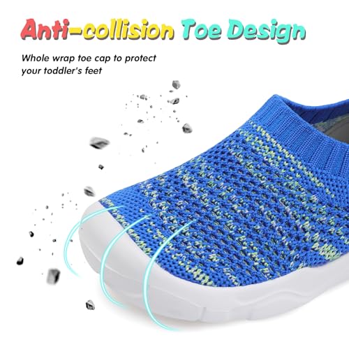 Image of JOINFREE Toddler Boys Girls Sneaker Slip On Shoes Kids Lightweight Breathable Walking Shoes