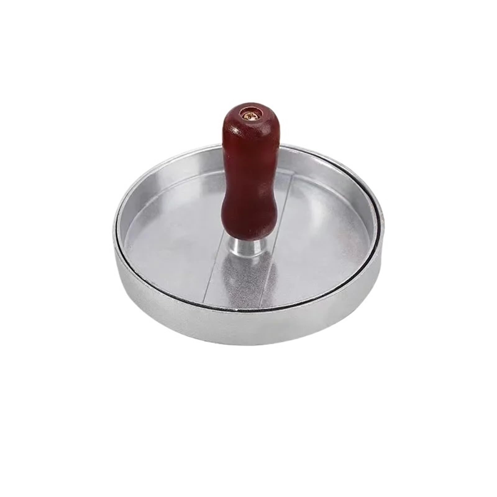MRVAKDYDI Stainless Steel Burger Press, Aluminum Hamburger Patty Press Multicolor 12x8cm(Red)