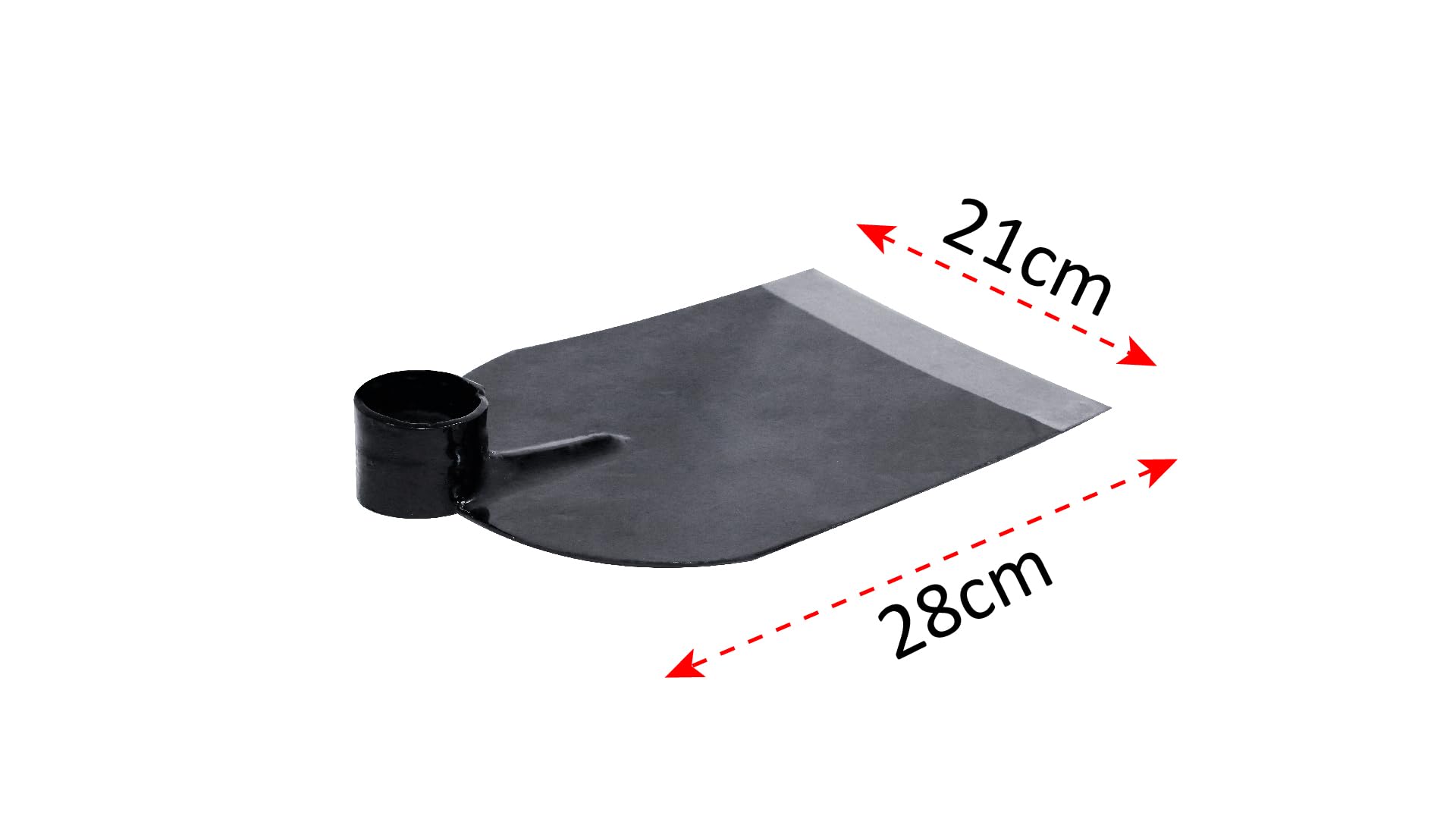 HAAY Tools, Garden Hoe & Spade Heavy Duty Long Handle, Digging & Draw Hoe Garden Tool for Weeding Raking & Soil Cultivation - Image 3