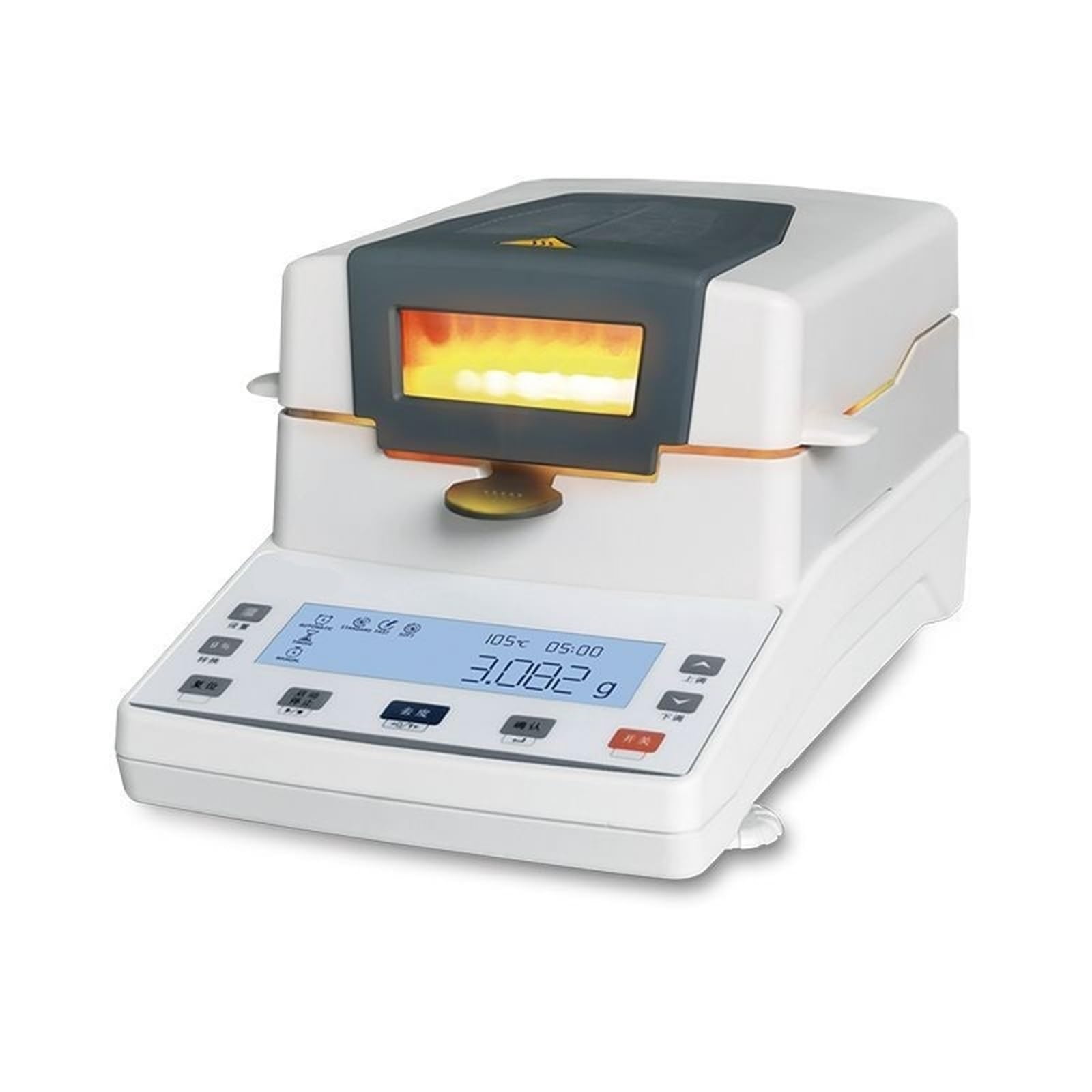LNHHG Halogen Moisture Analyzer, High Efficiency Halogen Lamp Heating, RS232 USB Interface(XY110MW)