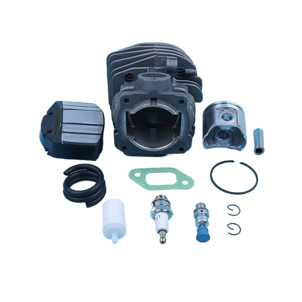 Kit de línea de Gas con Filtro de Combustible y Aire de pistón cilíndrico Apto for Motosierra CS 2159 CS 2156 CS2159 CS2156 de 47mm