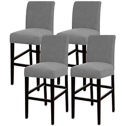 Turquoize Bar Stool Slipcover Set Cover